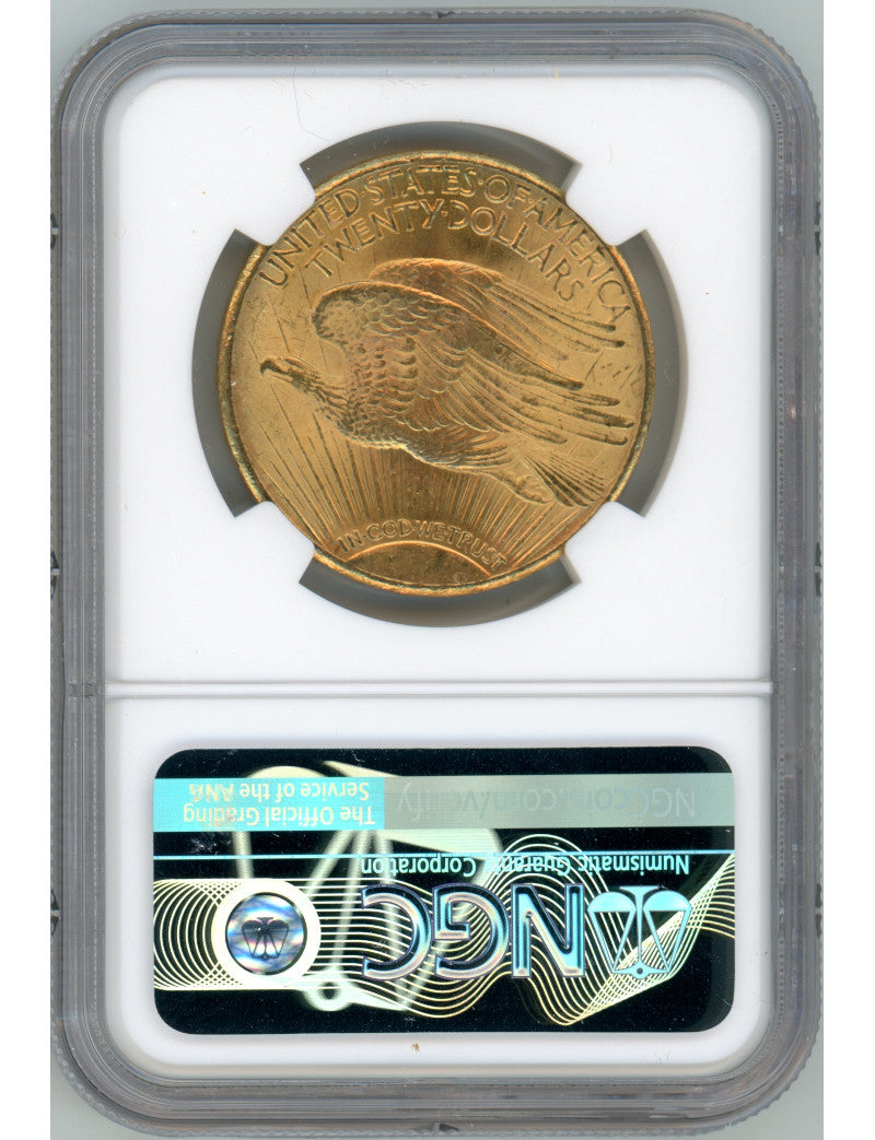1927 $20 Saint Saint-Gaudens Double Eagle NGC MS65