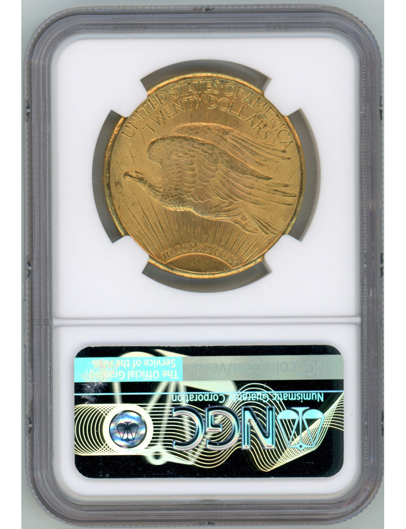 1928 $20 Saint Saint-Gaudens Double Eagle NGC MS65