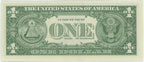 1957 One Dollar Silver Certificate AU