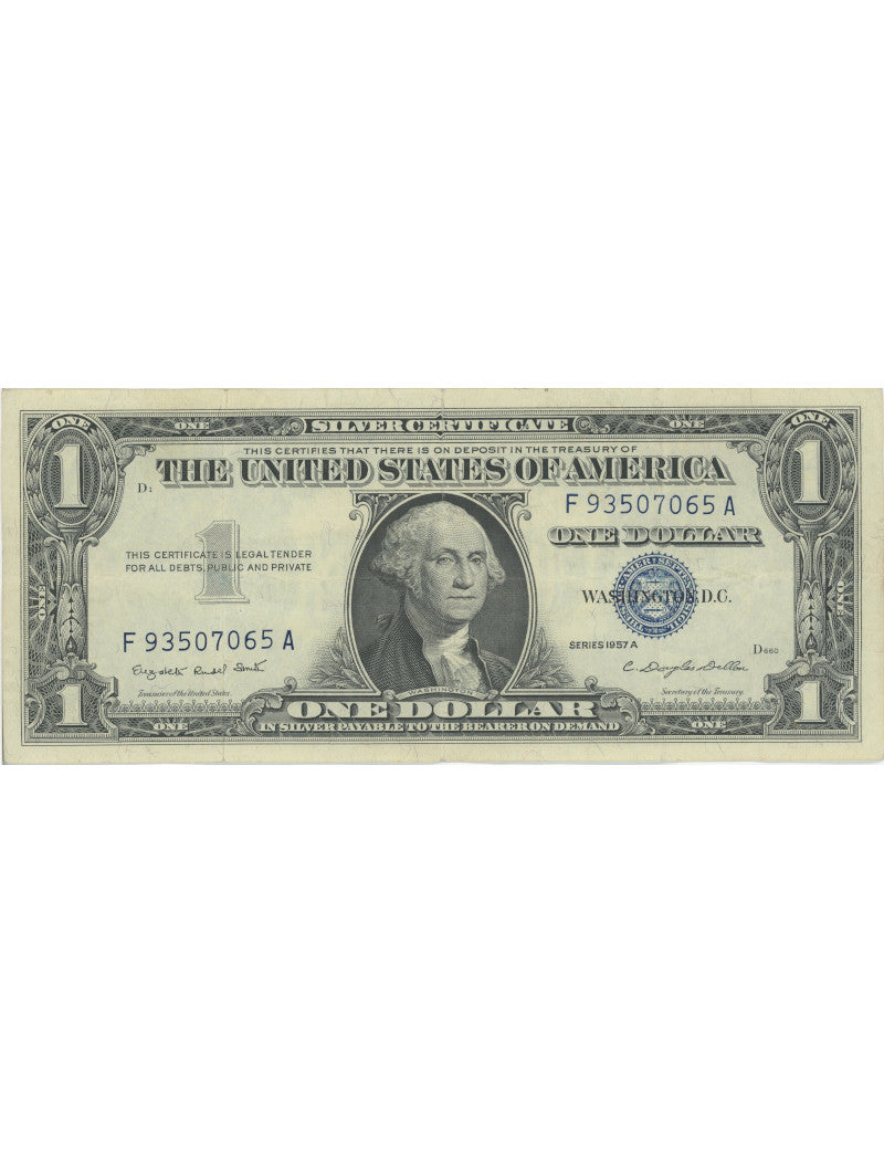 1957 $1 Silver Certificate AU