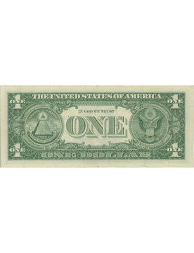 1957 $1 Silver Certificate AU