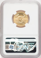 1987 $10 American Gold Eagle NGC MS69 Ron Harrigal Signed