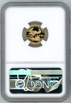 1989-P Tenth Ounce Gold Eagle NGC PF70 Ultra Cameo Mercanti Signed