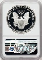 1991-S American Silver Eagle NGC PF70 Ultra Cameo Ron Harrigal Signed