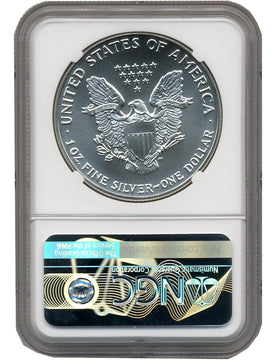 1992 American Silver Eagle NGC MS70 - Top Pop