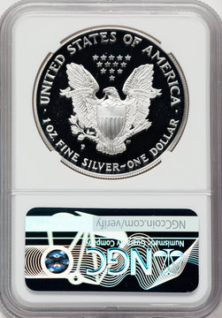 1994-P American Silver Eagle NGC PF70 Ultra Cameo Ron Harrigal Signed