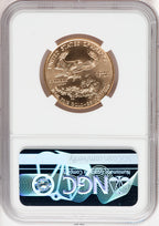1995 $25 American Gold Eagle NGC MS69 Ron Harrigal Signed
