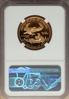 1995-W Complete 5 Coin American Gold and Silver Eagle 10th Anniversary Set NGC PF70UCAM John Mercanti Signed