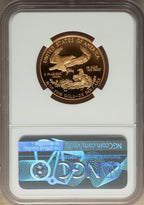 1995-W Complete 4 Coin American Gold Eagle 10th Anniversary Set NGC PF70UCAM