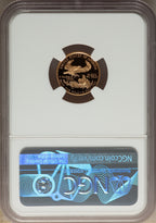 1995-W Complete 5 Coin American Gold and Silver Eagle 10th Anniversary Set NGC PF70UCAM John Mercanti Signed
