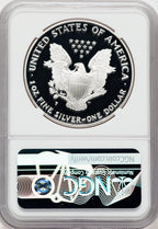 1996-P American Silver Eagle NGC PF70 Ultra Cameo Ron Harrigal Signed