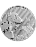 2021 1 oz Croatia Silver Dalmatian Dog Coin