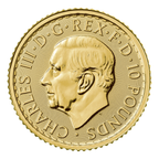 2024 1/10 Oz British Gold Britannia Coin BU King Charles