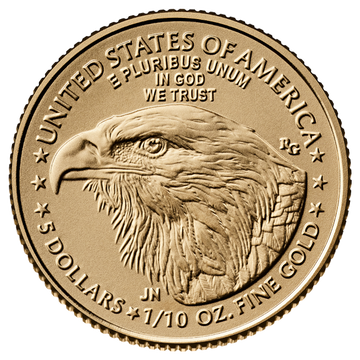 2026 1/10 oz American Gold Eagle Gold Coin Brilliant Uncirculated