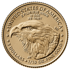 2026 1/10 oz American Gold Eagle Gold Coin Brilliant Uncirculated