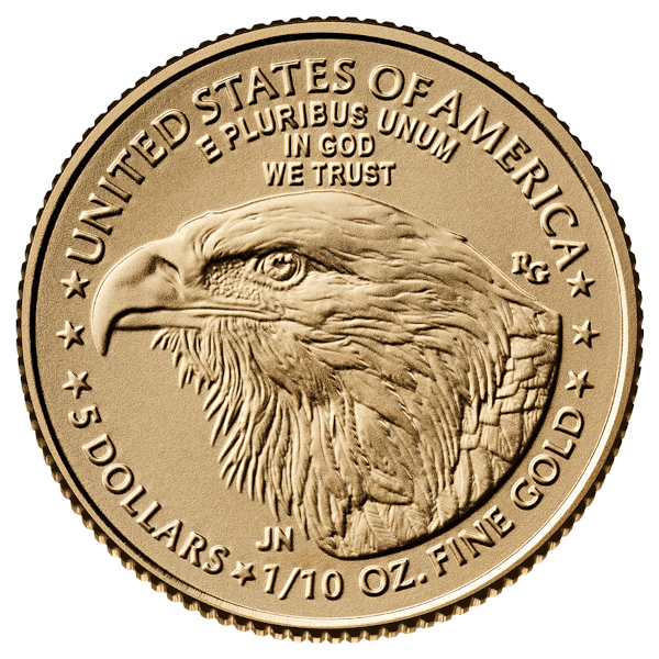 2026 1/10 oz American Gold Eagle Gold Coin Brilliant Uncirculated