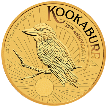 2025 1/10 OZ GOLD KOOKABURRA