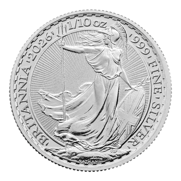 2026 1/10 OZ GREAT BRITAIN SILVER BRITANNIA