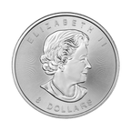 1.25 OZ CANADIAN SILVER BUFFALO - YEAR VARIES