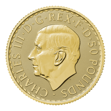 2025 Great Britain 1/2 oz Gold Britannia BU