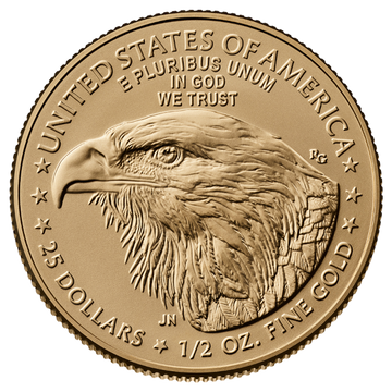 2026 1/2 oz American Gold Eagle Gold Coin Brilliant Uncirculated