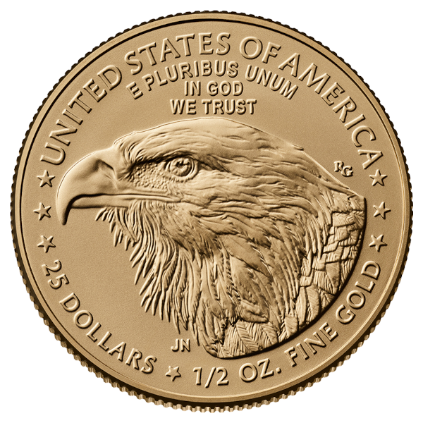 2026 1/2 oz American Gold Eagle Gold Coin Brilliant Uncirculated