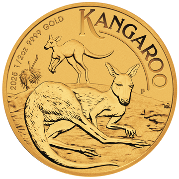 2025 1/2 OZ AUSTRALIAN GOLD KANGAROO
