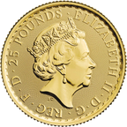 2021 1/4 OZ GREAT BRITAIN GOLD BRITANNIA
