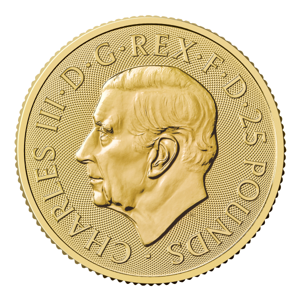 2025 Great Britain 1/4 oz Gold Britannia BU