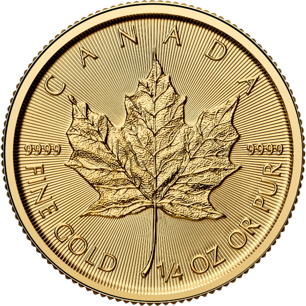 2026 1/4 oz Canadian Gold Maple Leaf Coin BU