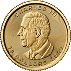 2026 1/4 oz Canadian Gold Maple Leaf Coin BU