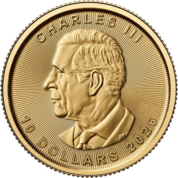 2026 1/4 oz Canadian Gold Maple Leaf Coin BU