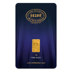 1 GRAM GOLD BAR IGR