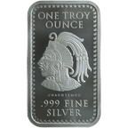 1 oz .999 Silver Bar Aztec Calendar