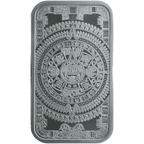 1 oz .999 Silver Bar Aztec Calendar