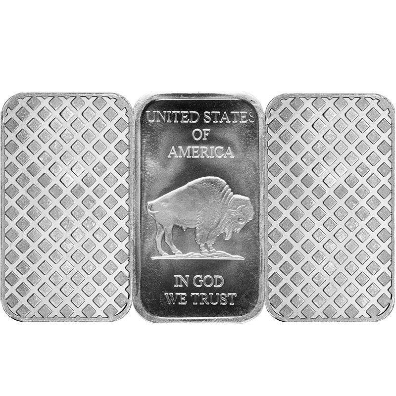 1 oz Silver Bar (Random Mint)