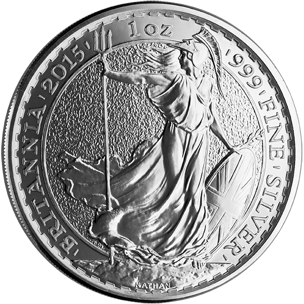 1 OZ GREAT BRITAIN SILVER BRITANNIA