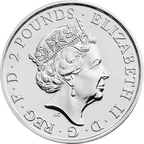 2016 1 OZ GREAT BRITAIN SILVER BRITANNIA MONKEY