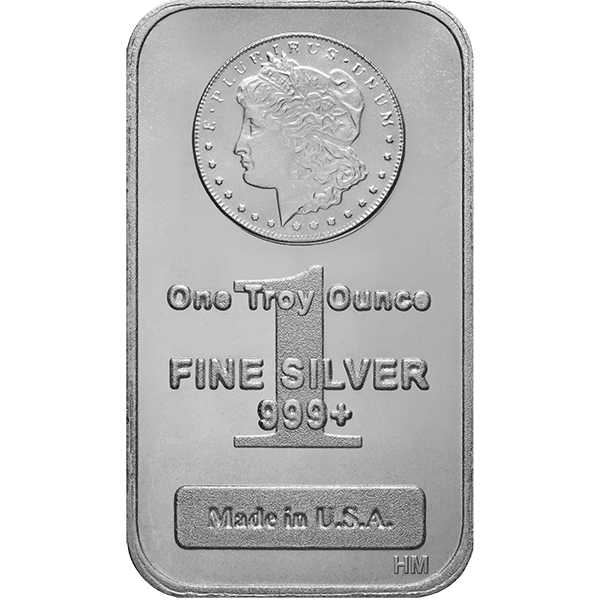 1 oz Morgan Design Silver Bar