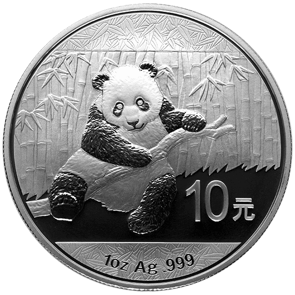 1 OZ CHINESE SILVER PANDA