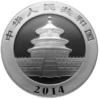 1 OZ CHINESE SILVER PANDA