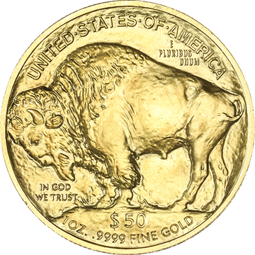 1 oz American Gold Buffalo BU (Random Year)