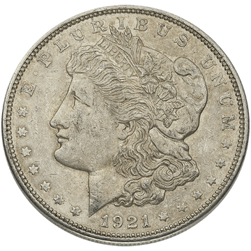 AMERICAN SILVER DOLLAR 1921 MORGAN VG