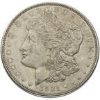 AMERICAN SILVER DOLLAR 1921 MORGAN VG