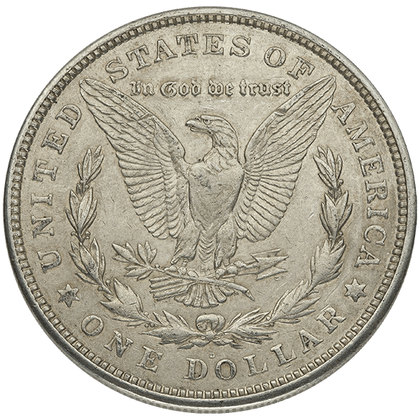 AMERICAN SILVER DOLLAR 1921 MORGAN VG