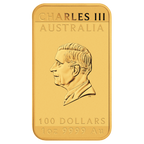 2025 1 oz Gold Perth Mint Dragon Rectangular Coin