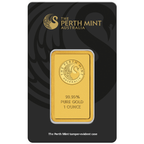 1 OZ GOLD BAR PERTH