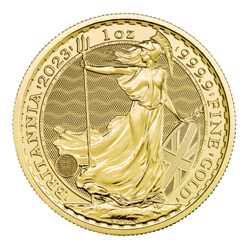 2023 1 OZ GREAT BRITAIN GOLD BRITANNIA QUEEN ELIZABETH