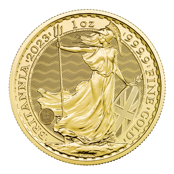2023 1 OZ GREAT BRITAIN GOLD BRITANNIA QUEEN ELIZABETH