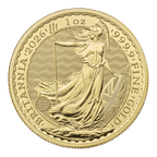 2026 1 oz Great Britian Gold Britannia BU